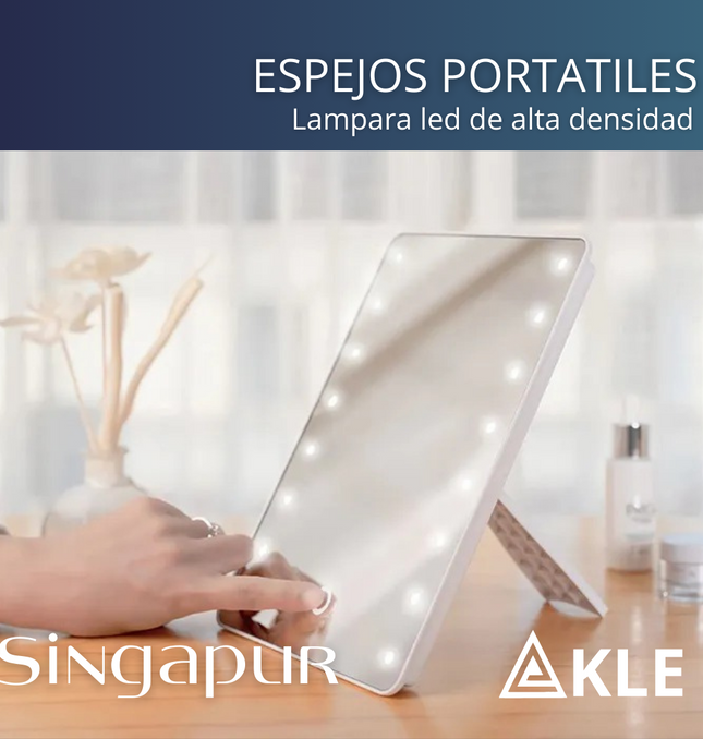 Espejo Led Portátil Singapur