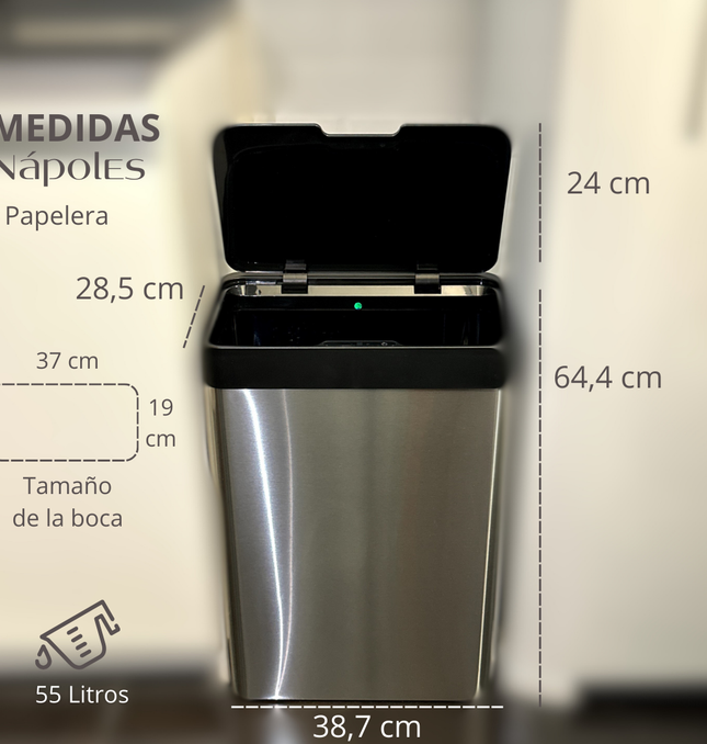 Papelera Automática Nápoles