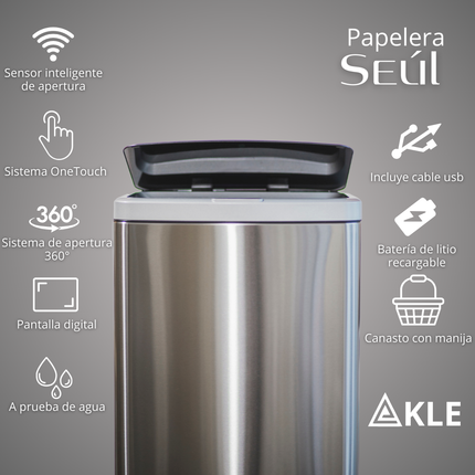 Papelera Automática Seul