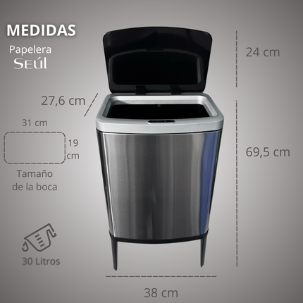 Papelera Automática Seul