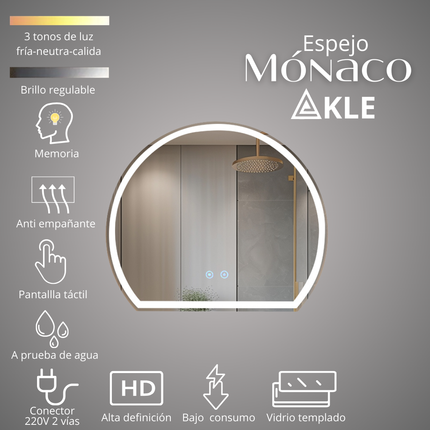 Espejo Led Mónaco
