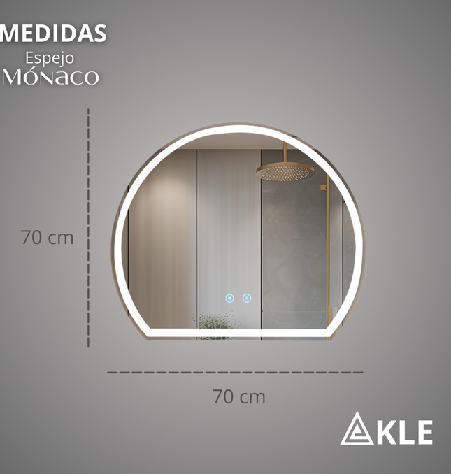 Espejo Led Mónaco