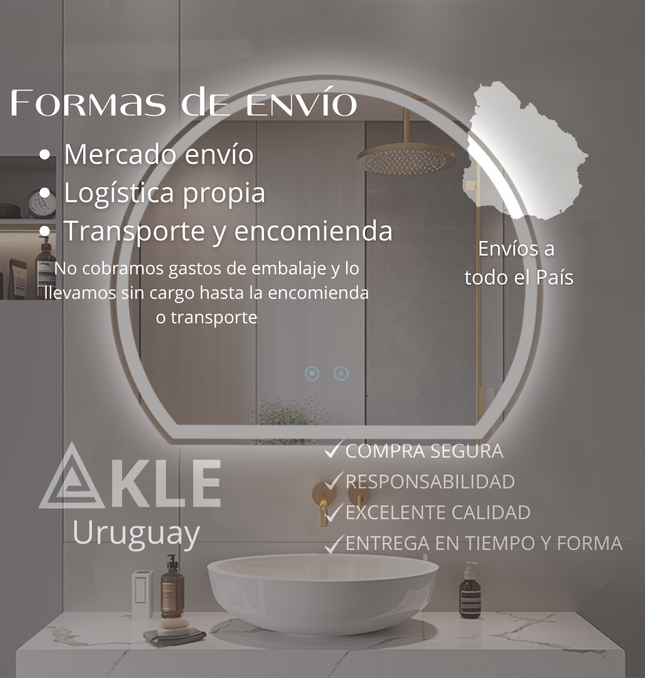Espejo Led Mónaco