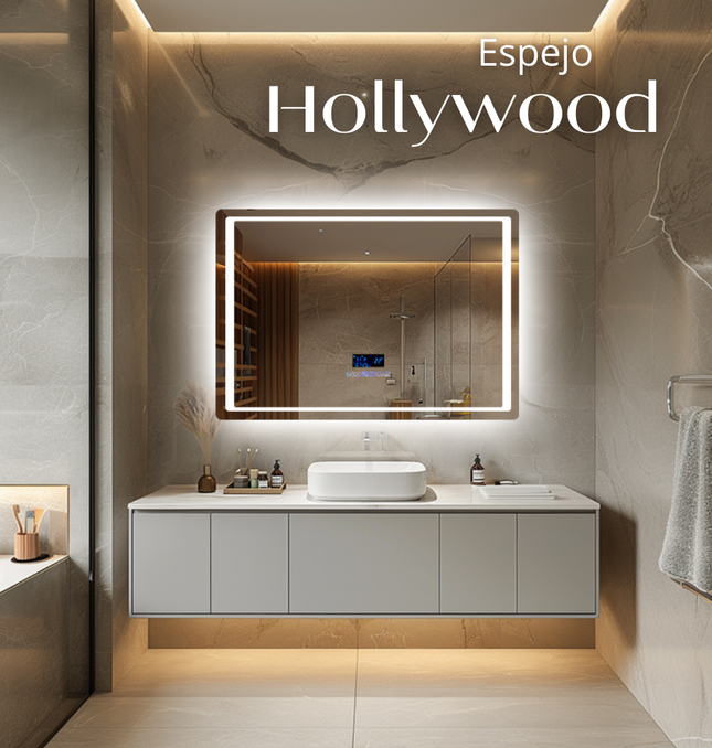 Espejo Led Inteligente Hollywood
