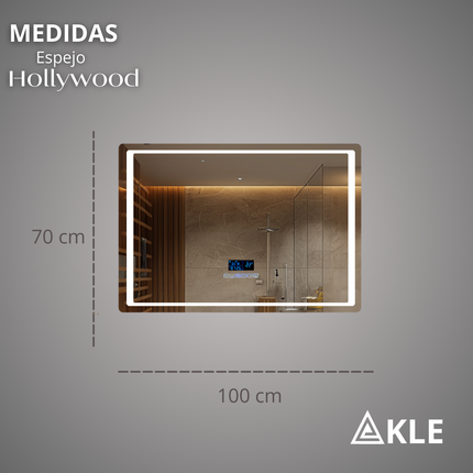 Espejo Led Inteligente Hollywood