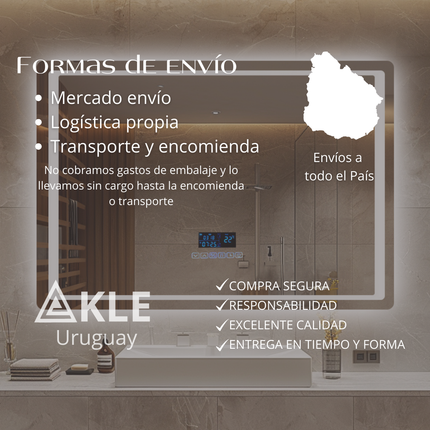 Espejo Led Inteligente Hollywood