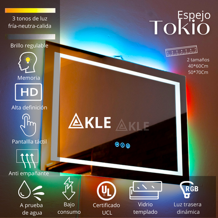 Espejo Led Tokio
