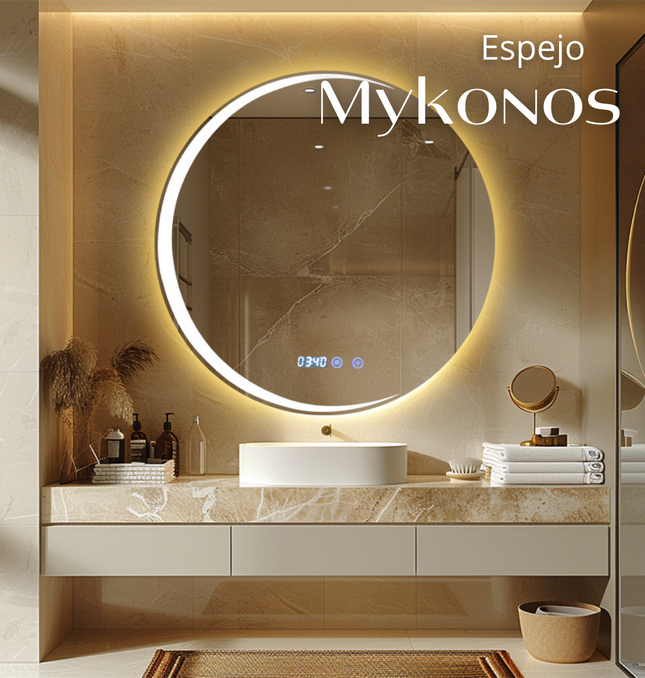 Espejo Led Mykonos