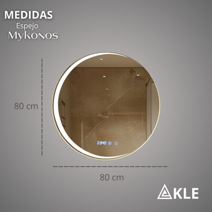 Espejo Led Mykonos