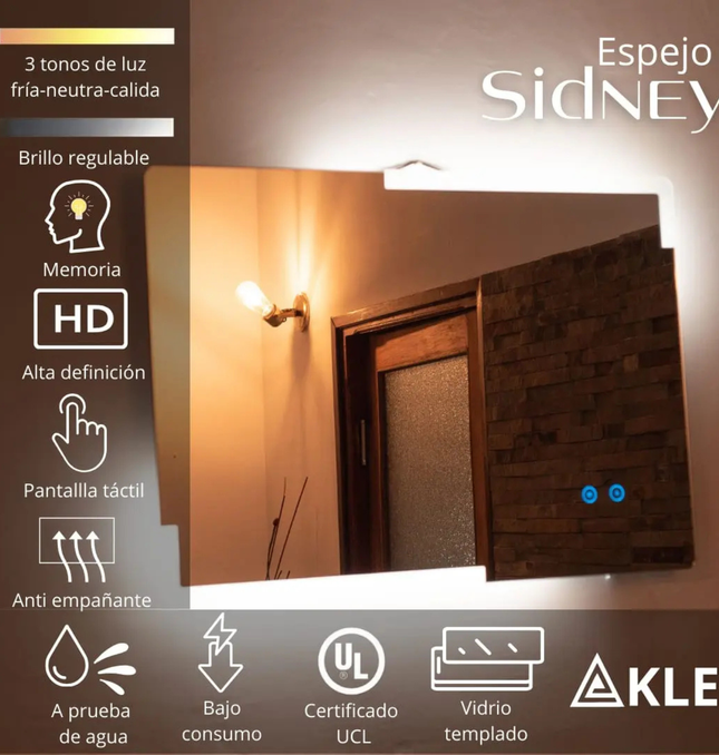 Espejo Led Sidney