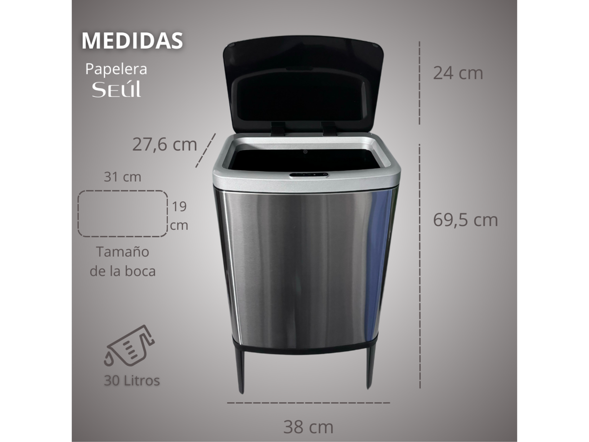 Papelera Automática Seul