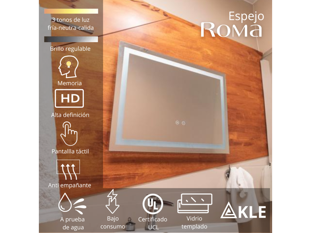Espejo Led Roma
