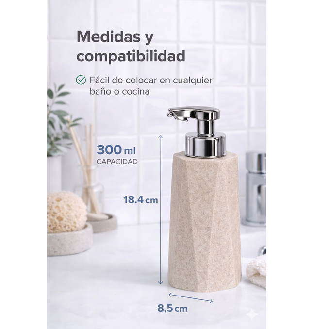Dispensador Automático de Jabón Líquido 300 ml Recargable USB