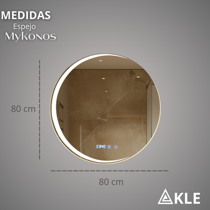 Espejo Led Mykonos