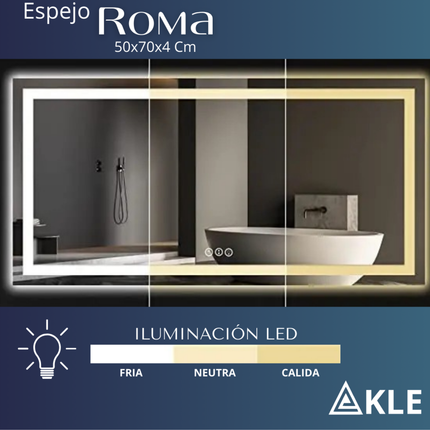 Espejo Led Roma