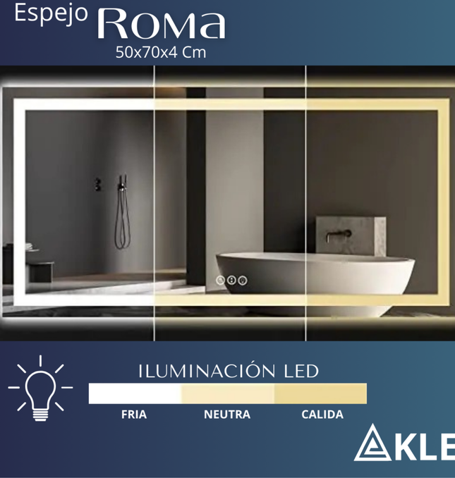 Espejo Led Roma