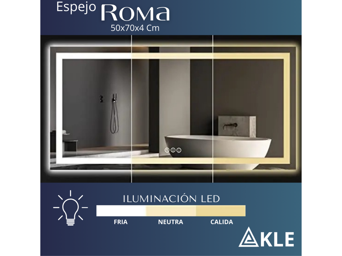 Espejo Led Roma
