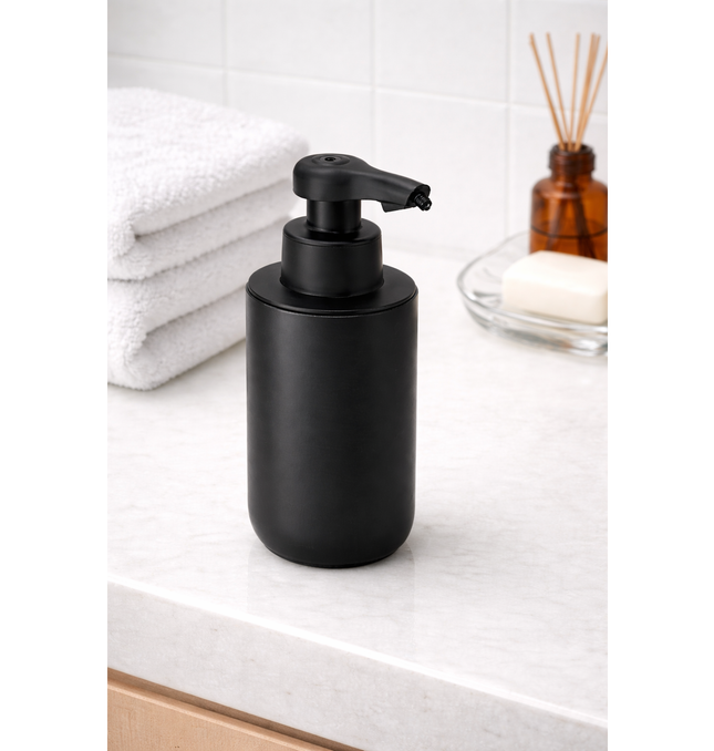 Dispensador Automático de Jabón Líquido 320 ml Cerámica Recargable USB