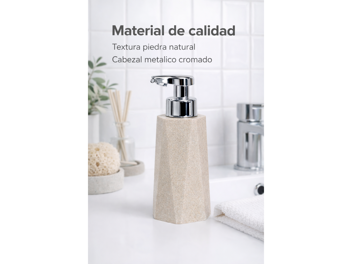 Dispensador Automático de Jabón Espuma 300 ml (Resina)