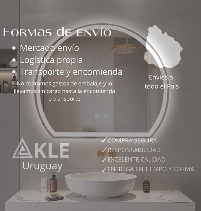 Espejo Led Mónaco