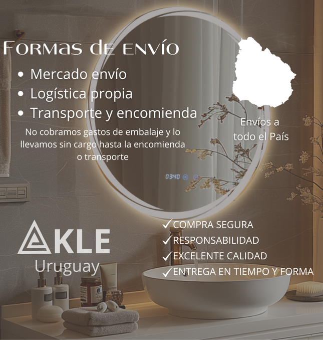 Espejo Led Atenas