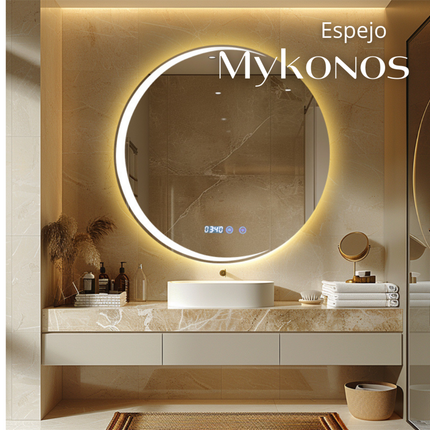 Espejo Led Mykonos