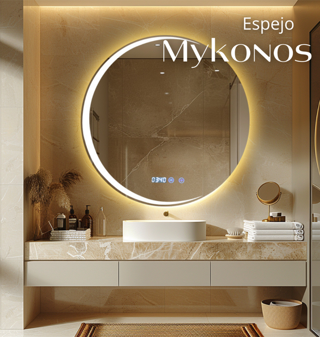Espejo Led Mykonos