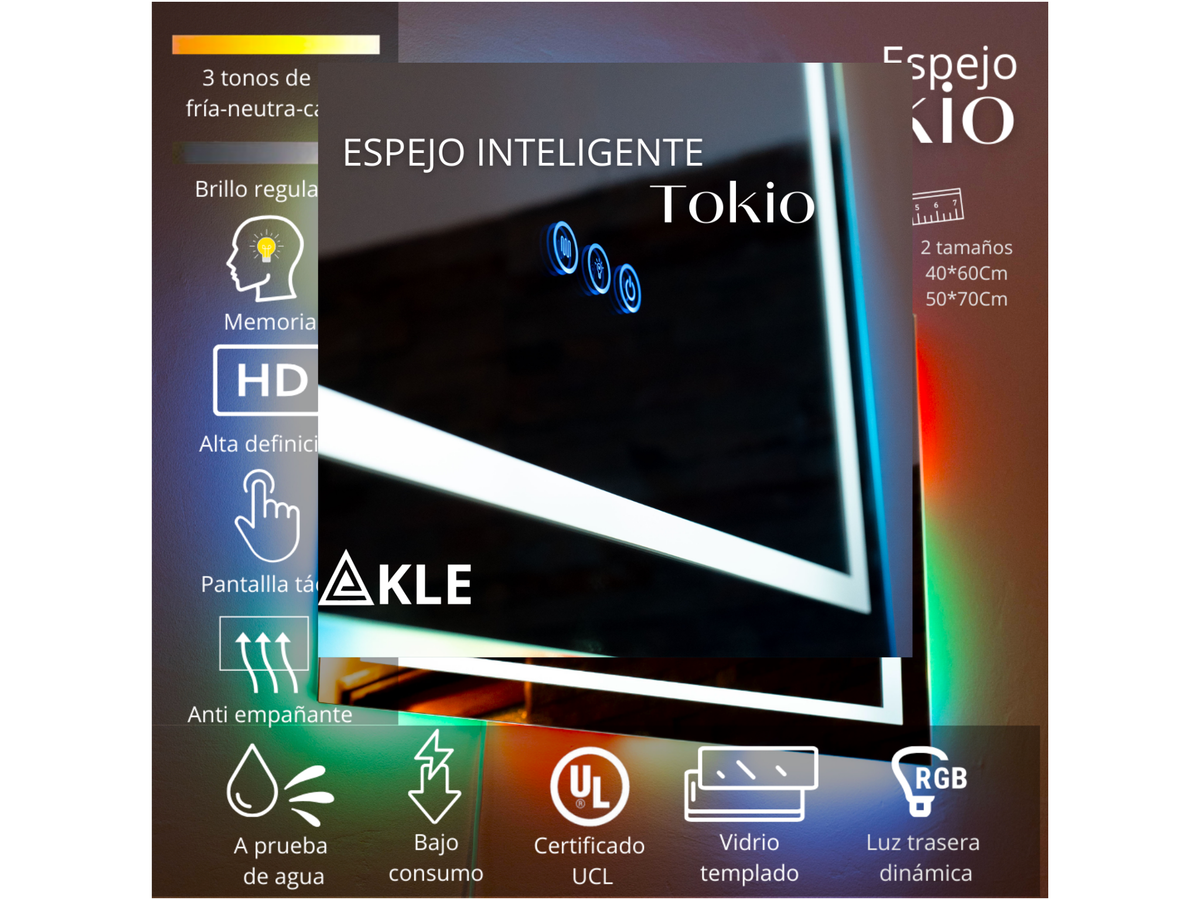 Espejo Led Tokio
