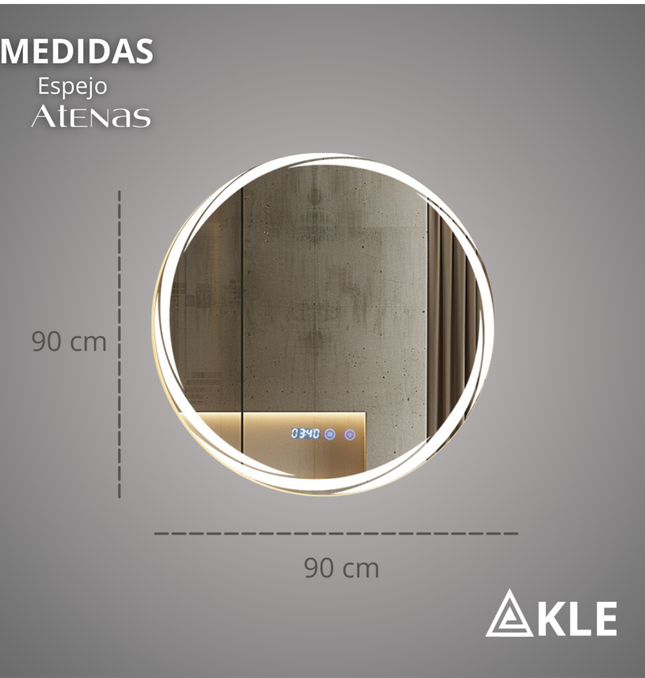 Espejo Led Atenas