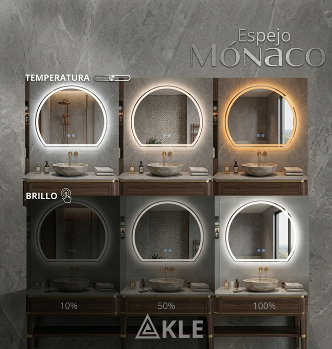 Espejo Led Mónaco