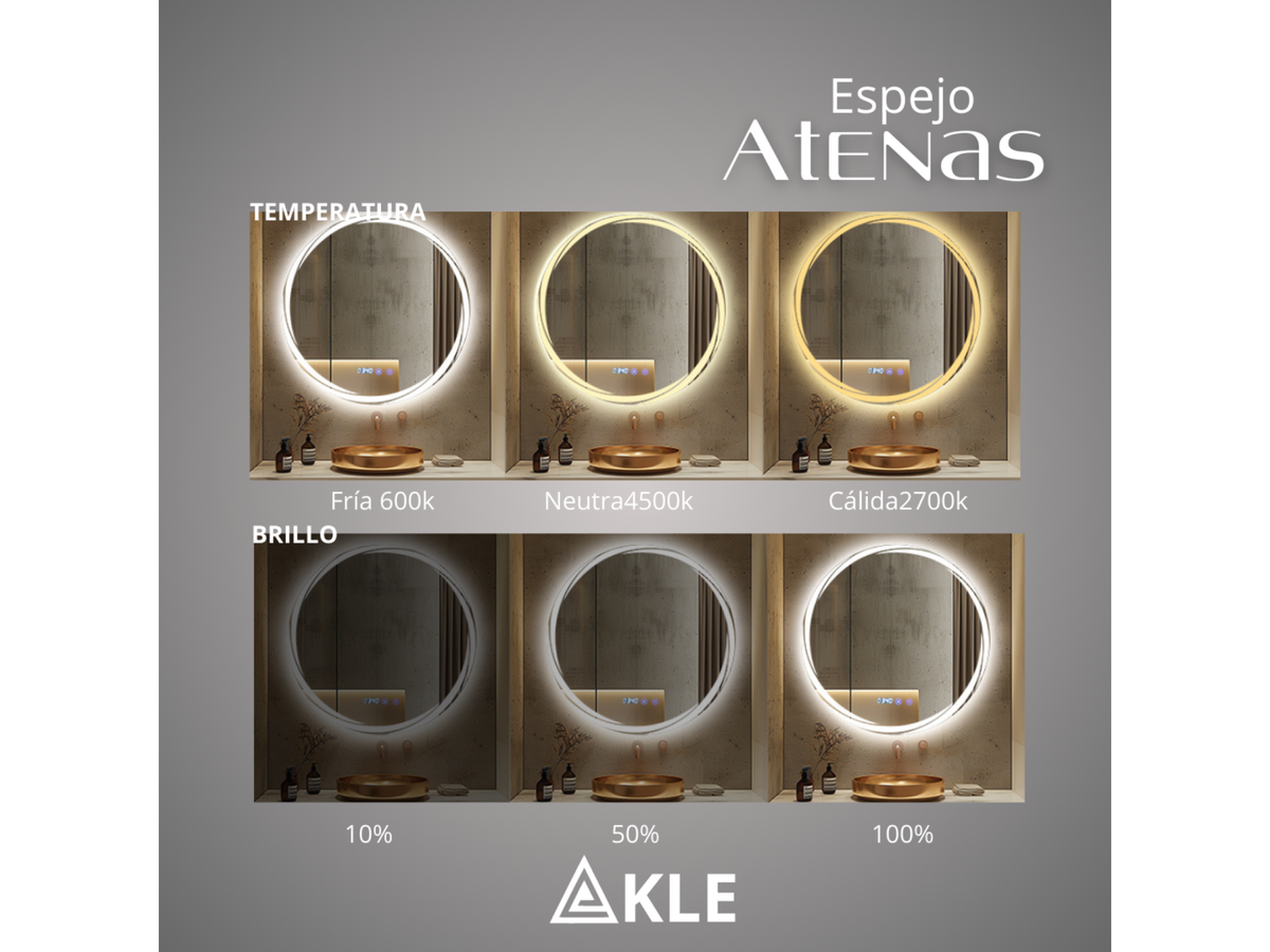 Espejo Led Atenas
