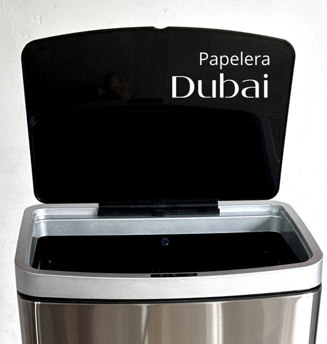 Papelera Automática Dubai Metal