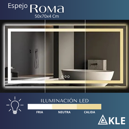 Espejo Led Roma