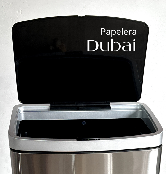 Papelera Automática Dubai Metal