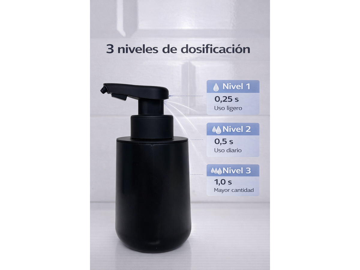 Dispensador Automático de Jabón Espuma 320 ml (Cerámica)