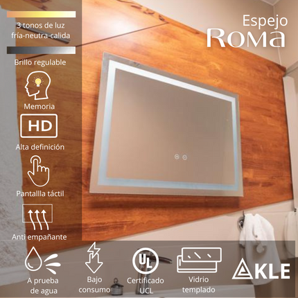 Espejo Led Roma
