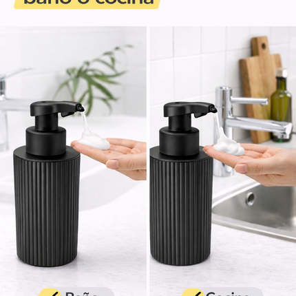Dispensador Automático Jabón Espuma 450ml Sensor Recargable
