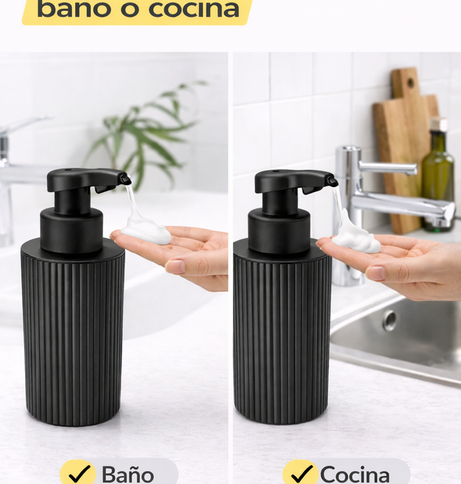 Dispensador Automático Jabón Espuma 450ml Sensor Recargable