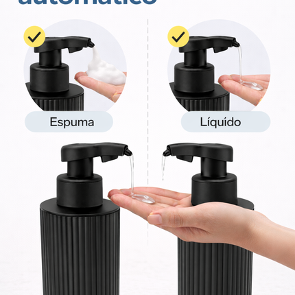 Dispensador Automático Jabón Líquido 450ml Sensor Recargable