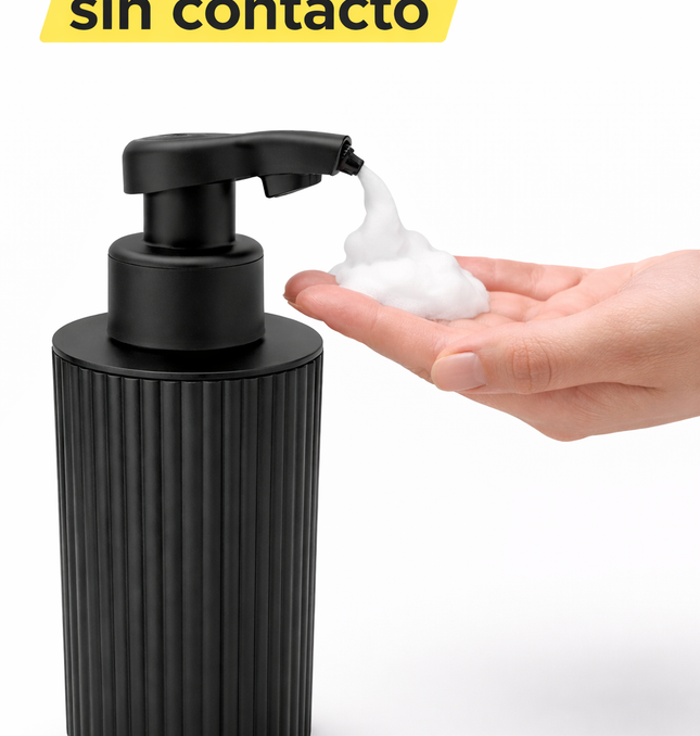Dispensador Automático Jabón Espuma 450ml Sensor Recargable