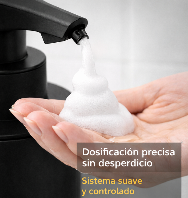 Dispensador Automático de Jabón en Espuma 320 ml Cerámica Recargable USB