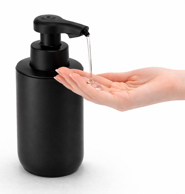 Dispensador Automático de Jabón Líquido 320 ml Cerámica Recargable USB