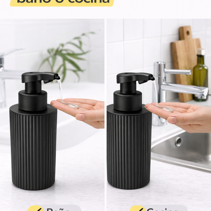 Dispensador Automático Jabón Líquido 450ml Sensor Recargable