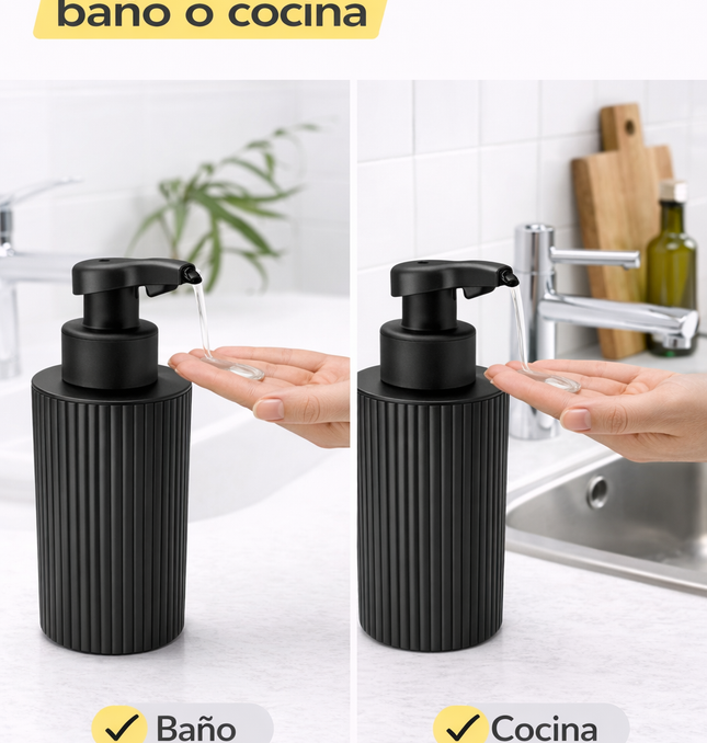 Dispensador Automático Jabón Líquido 450ml Sensor Recargable