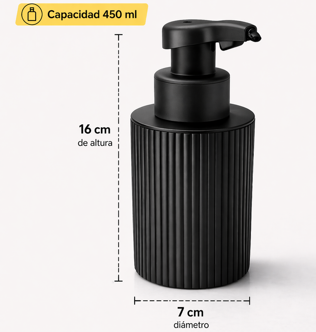 Dispensador Automático Jabón Espuma 450ml Sensor Recargable