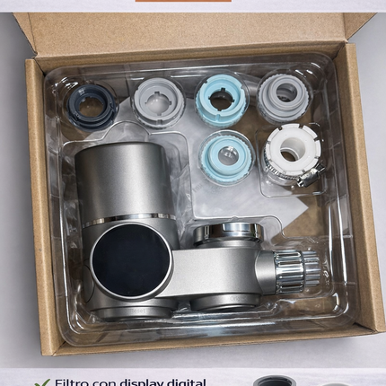 Purificador de Agua UV para Canilla con Display Digital