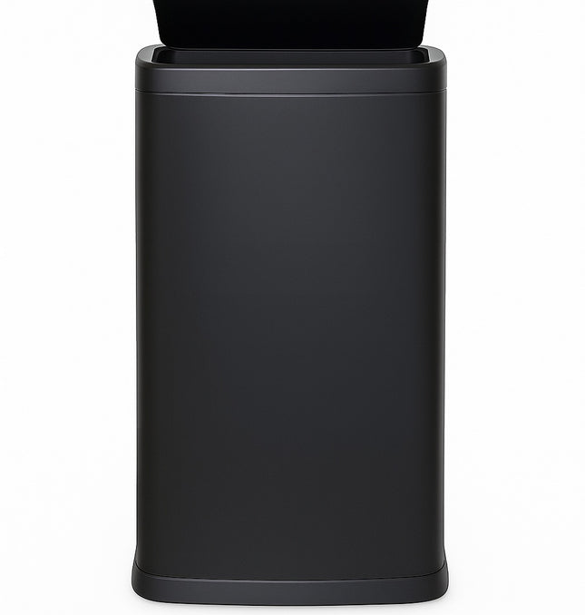 Papelera Automatica Dubai Black Mate