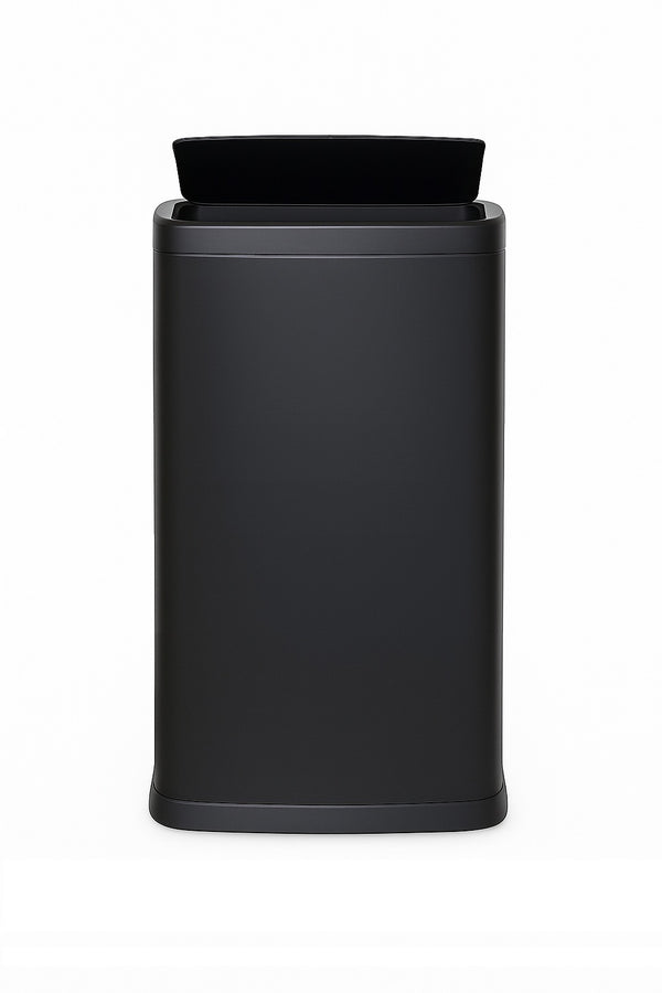 Papelera Automatica Dubai Black Mate