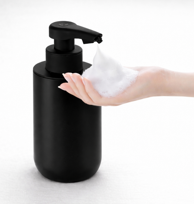 Dispensador Automatico Jabon Espuma 320ml Ceramica Sensor