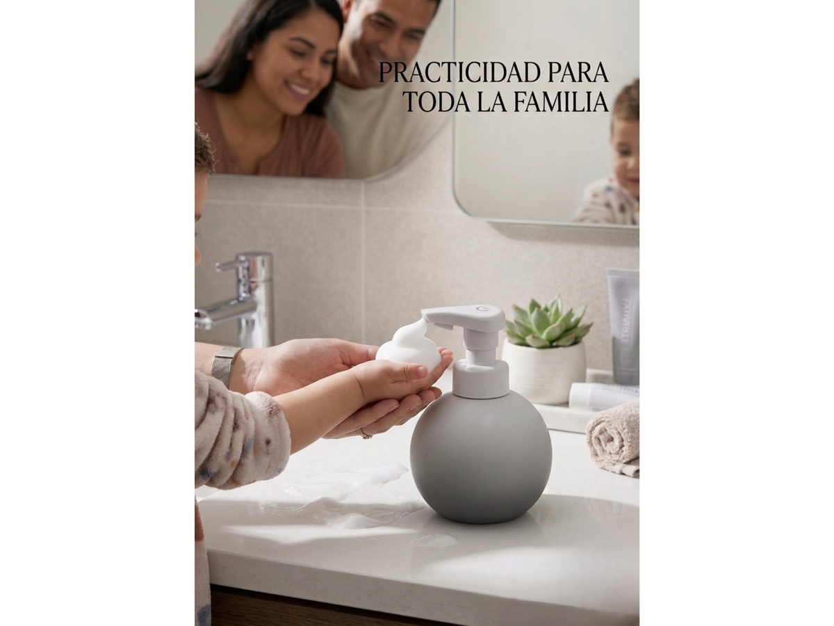 Dispensador Automático de Jabón Espuma 780 ml (Resina)
